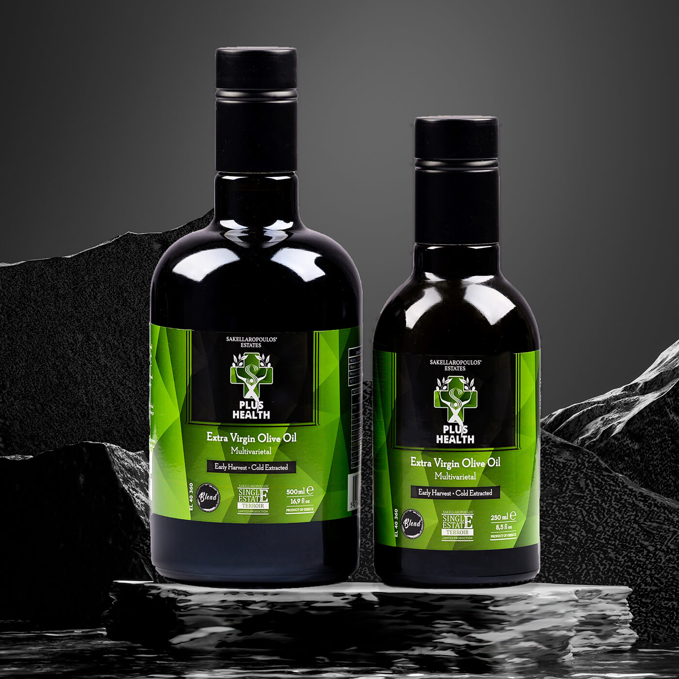 Plus Health Green Multivarietal EVOO